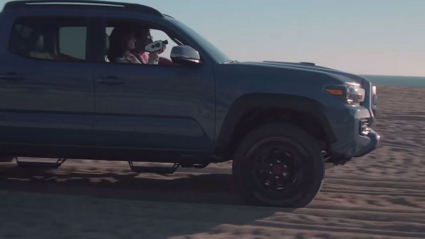 Toyota - Blue Tacoma by Russell Dickerson