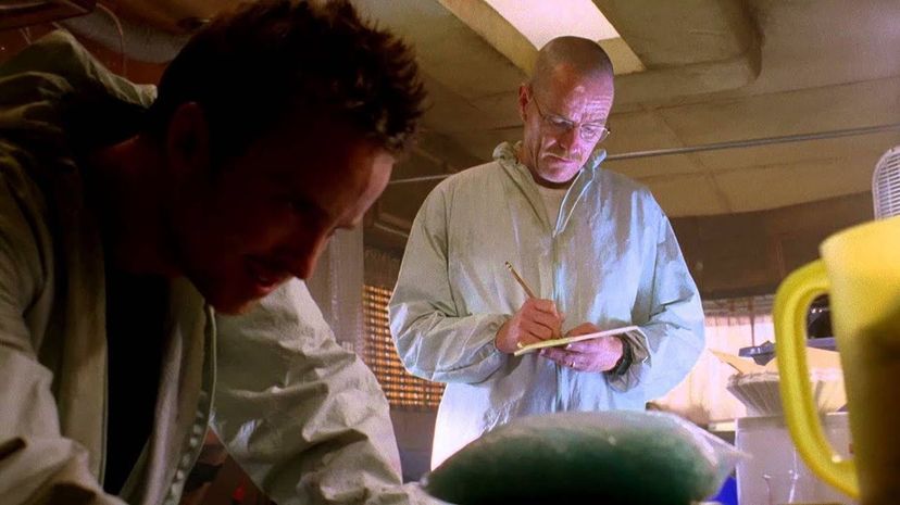 Walter White and Jesse Pinkman