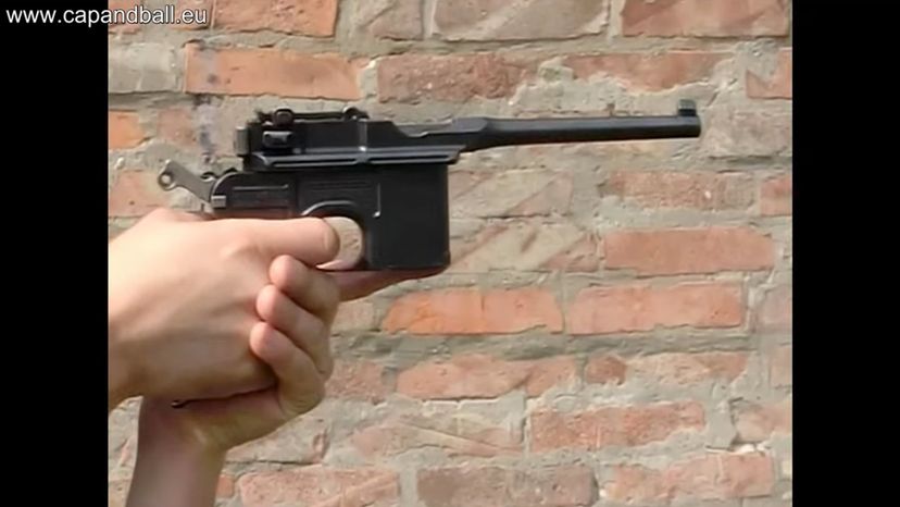 Mauser C96 semi-automatic pistol 