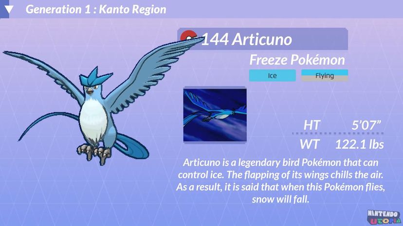 15 articuno