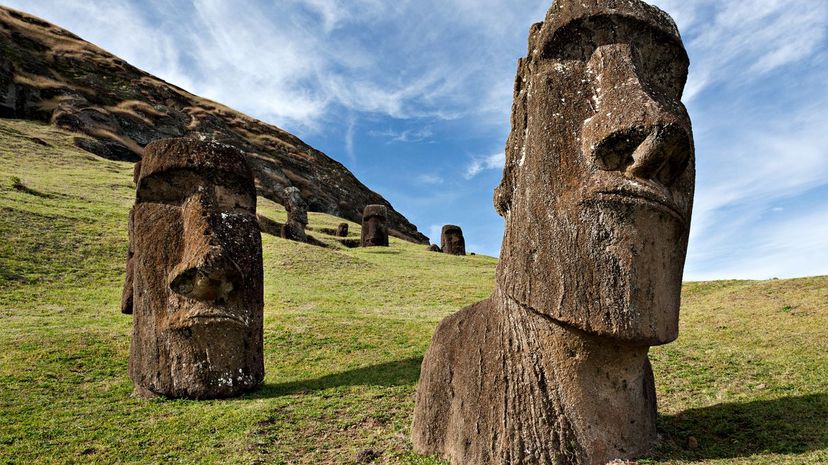 Moai of Easter Island