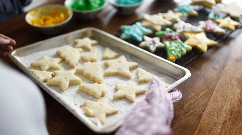 Christmas baking