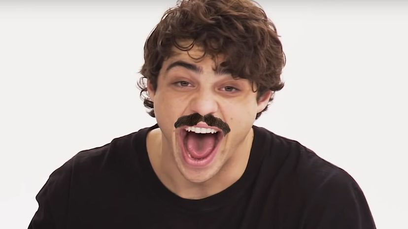 Noah Centineo mustache