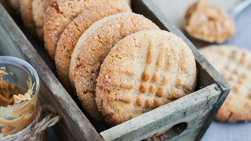 2 Peanut butter cookiesGettyImages-641915302