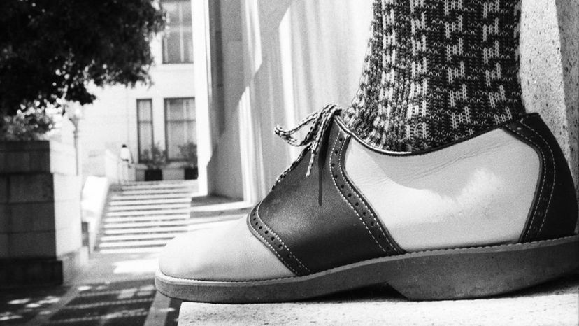 saddle shoes