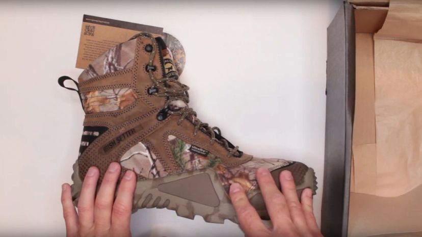 Q 13 Hunting boots