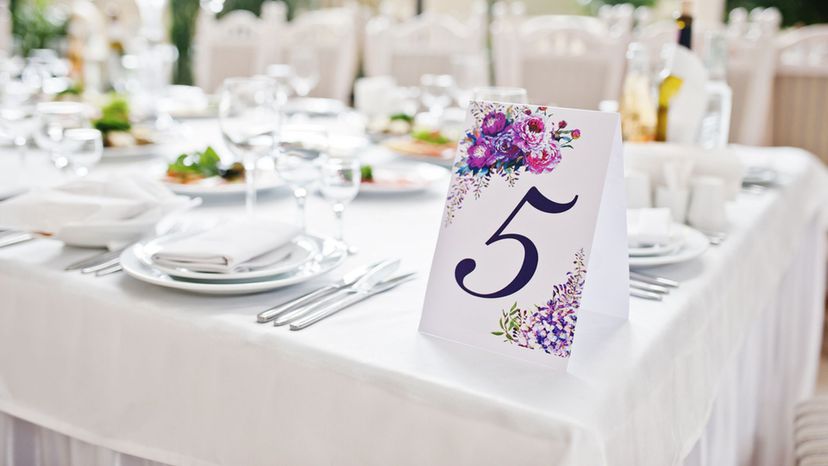 Table numbers