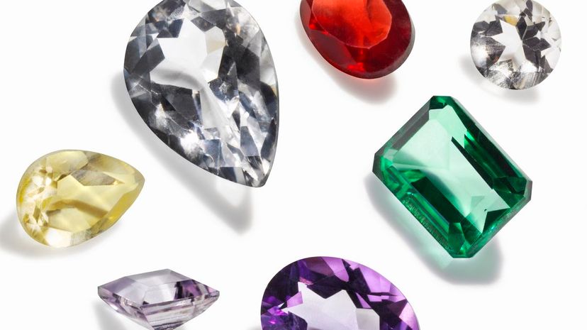 various gemstones