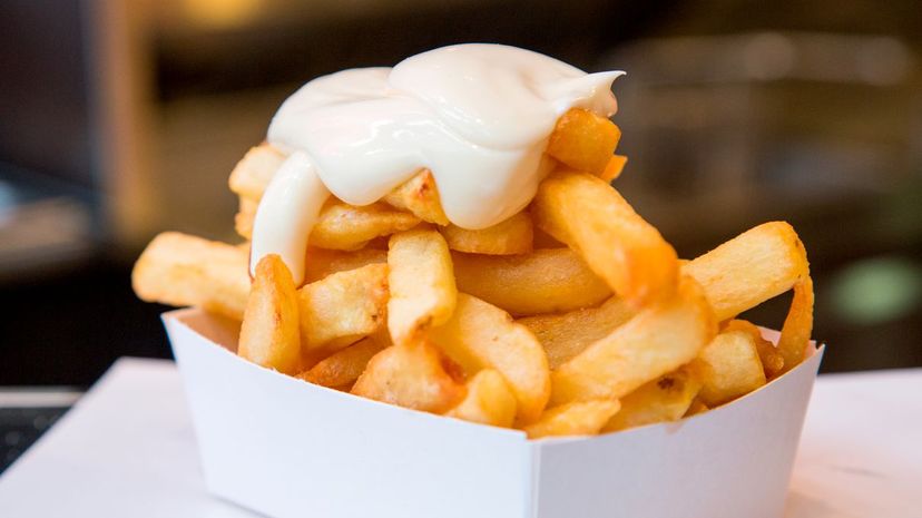Q12 fries in mayo