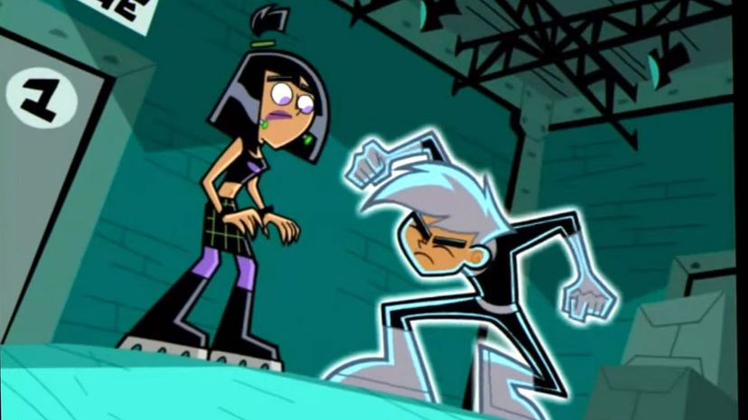 Danny Phantom and Sam Manson