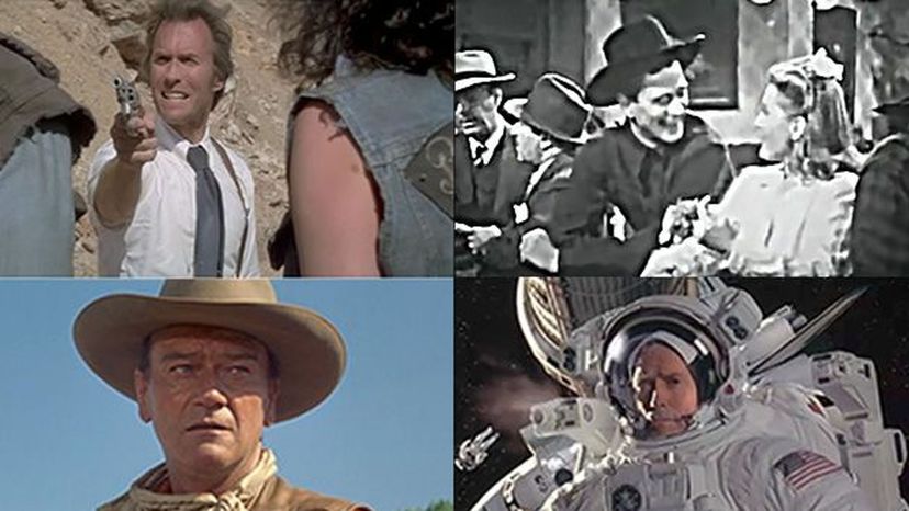 99% of People Can't Guess These John Wayne and Clint Eastwood Movies from A Picture! Can You?