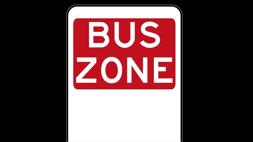 Question 21 - bus zone