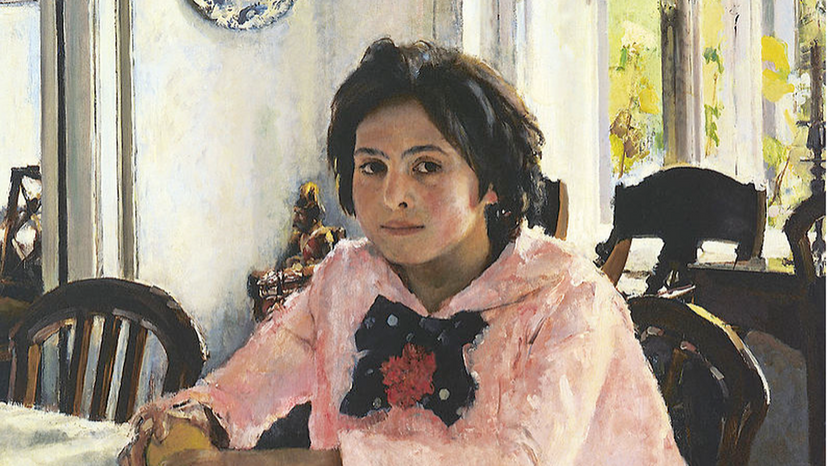 Serov, Girl with Peaches