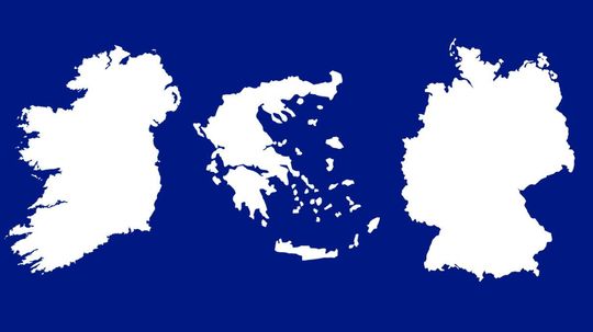 Only 1 in 51 people can identify each of these European countries from its outline! Can you?