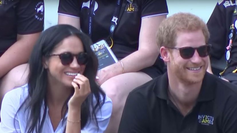 29 Prince Harry and his girlfriend Meghan Markle