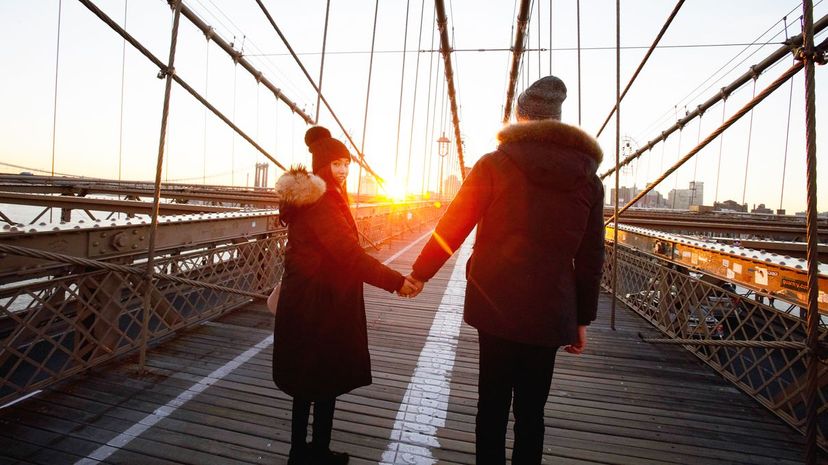 15 couple on bridge