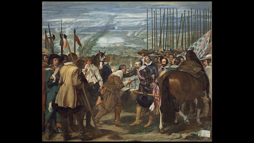 The Surrender of Breda by Diego VelÃ¡zquez