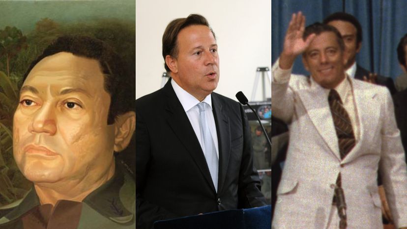 Manuel Noriega, Juan Carlos Varela, and Omar Torrijos