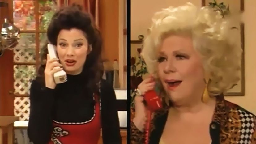 Fran and Sylvia (The Nanny)