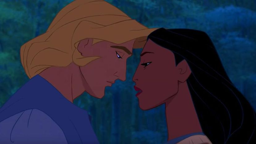 John Rolfe and Pocahontas