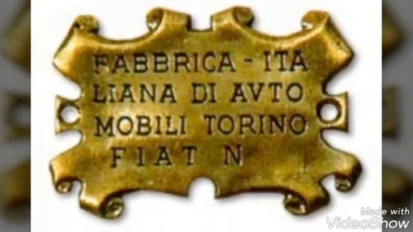Fiat original logo 