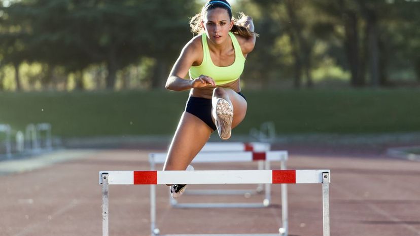 Hurdles Track Meet