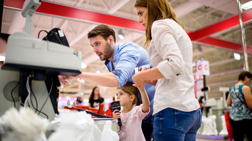 line or self-checkout