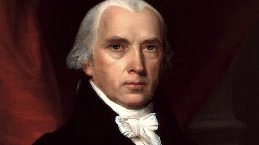 James Madison presidential portrait