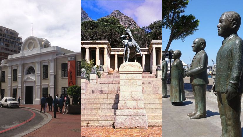 Iziko Slave Lodge, Rhodes Memorial and Noble Square - Cape Town
