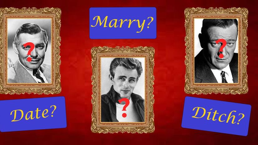 Date, Marry, Ditch: Classic Male Actors