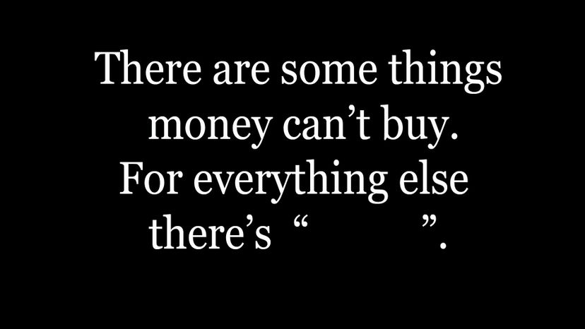 Mastercard - there are some things money can't buy. For everything else, there's mastercard