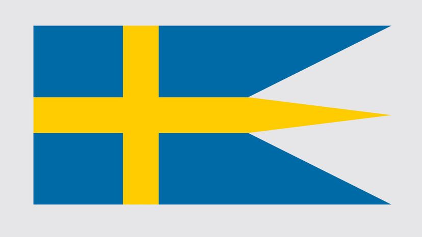 Sweden naval flag
