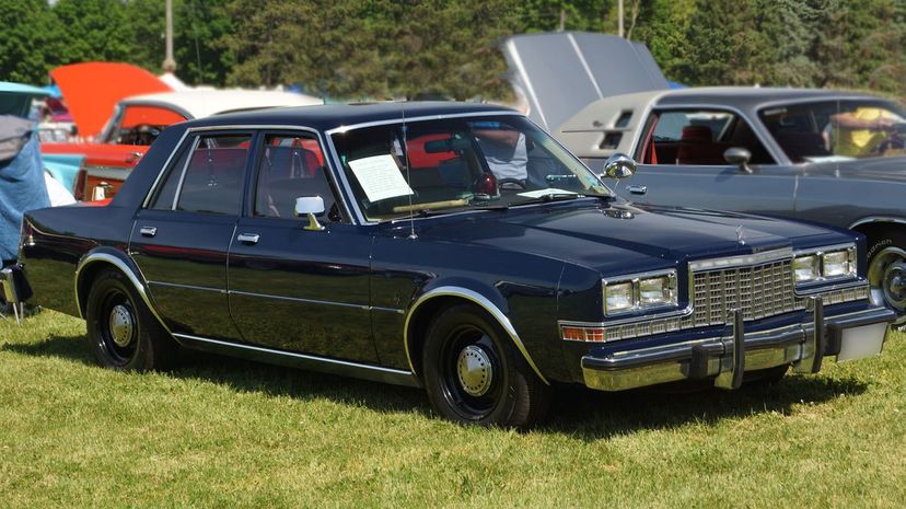 15 - Dodge Diplomat police