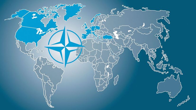 Map of NATO