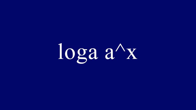 loga a^x = x