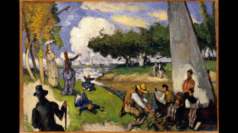 The Fishermen Cezanne