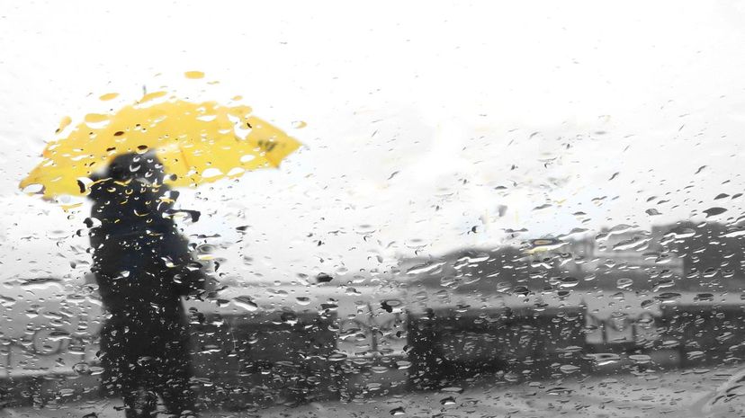 Raining