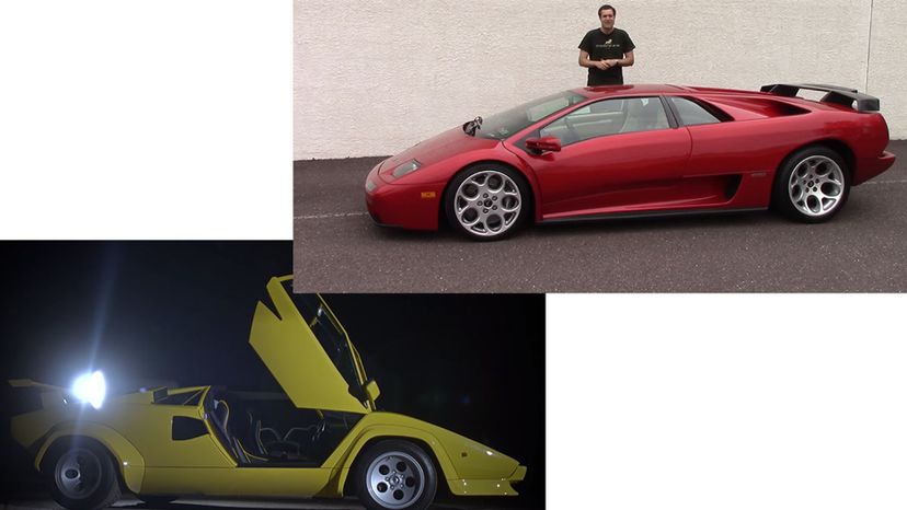 Lamborghini Countach or Diablo