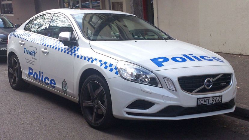 Community liaison police car