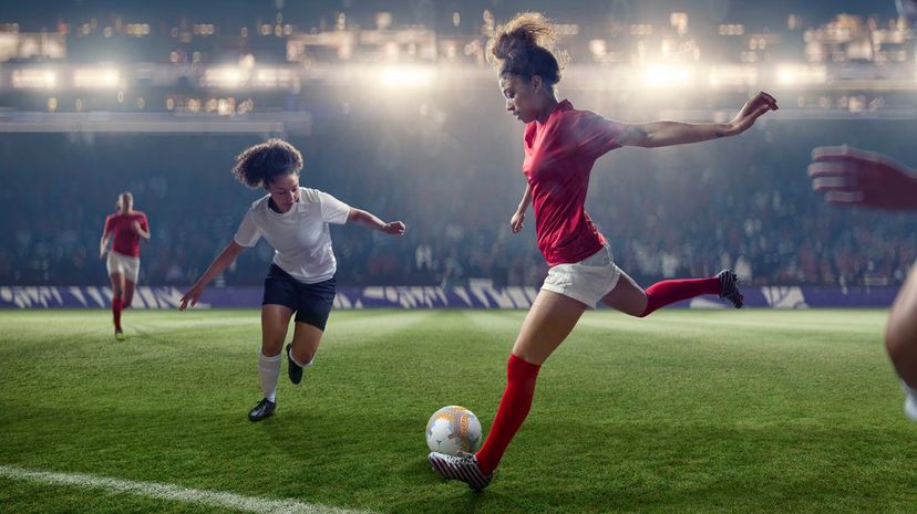 Female Soccer Match