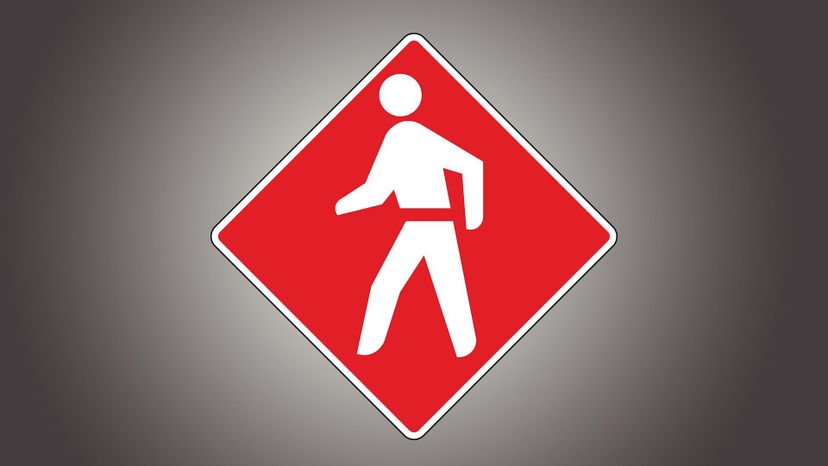 Pedestrians have priority on this crossing