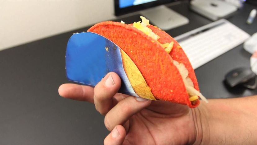 Fiery Doritos Locos Taco