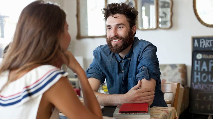 Couple on date