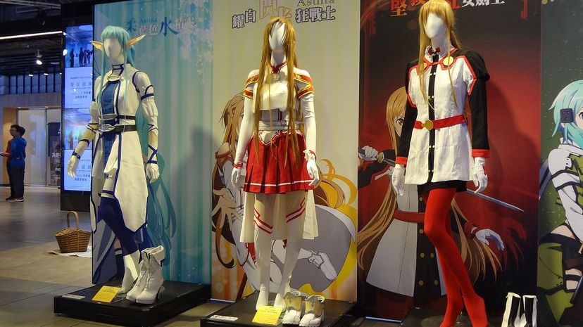 SAO Asuna's costumes