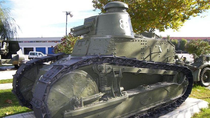 French Renault FT 17