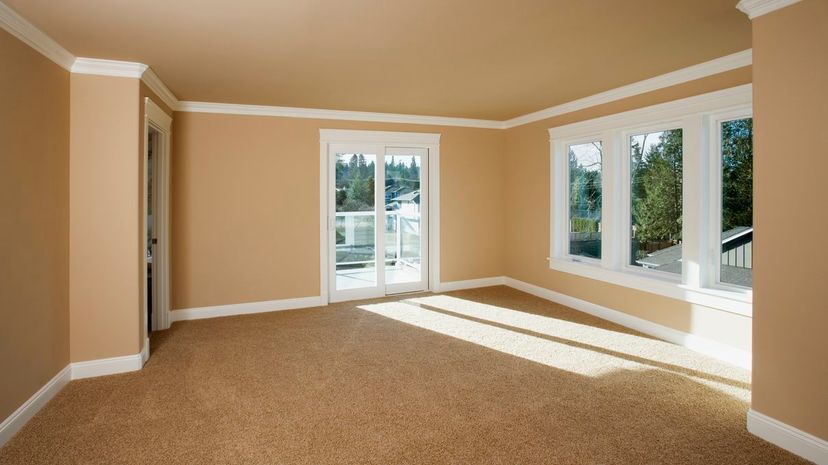 2 carpeted room