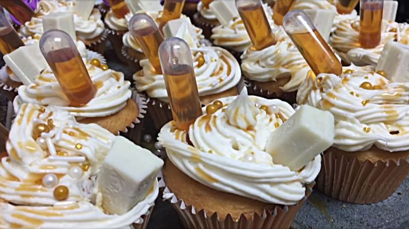 Liquor-infused Cupcake