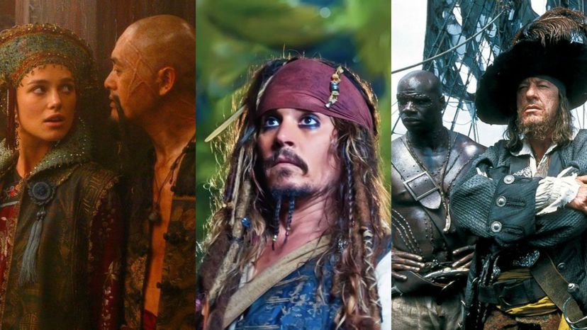 91% of people can't identify the Pirates of the Caribbean film by looking at one still-shot! Can you?