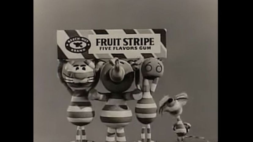 Beech-Nut Fruit Stripe gum (1960s)
