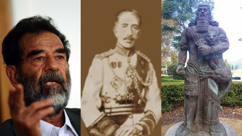 Saddam Hussein, Faisal I, Gilgamesh
